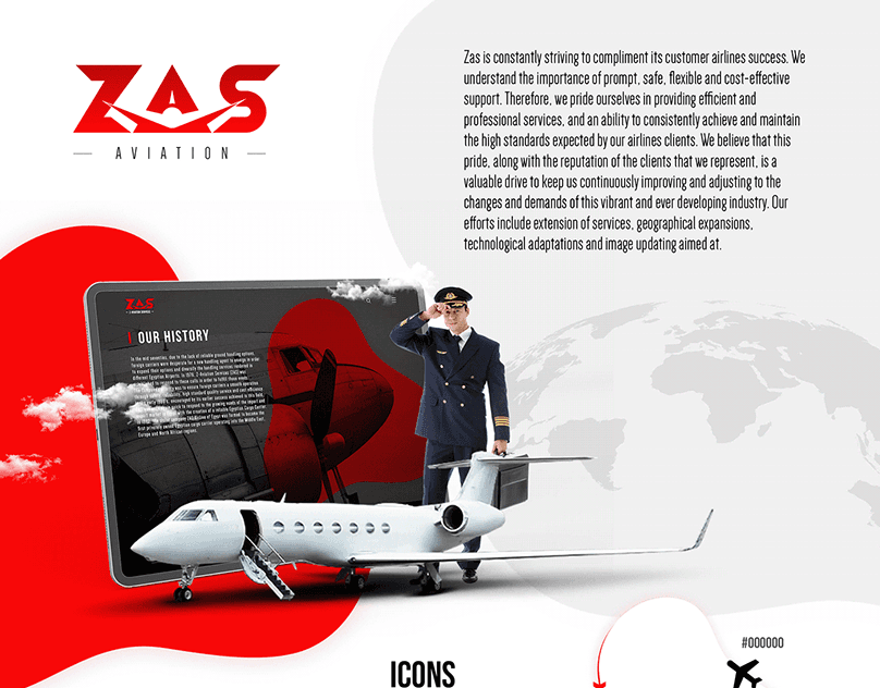 ZAS Air — Website Renovation