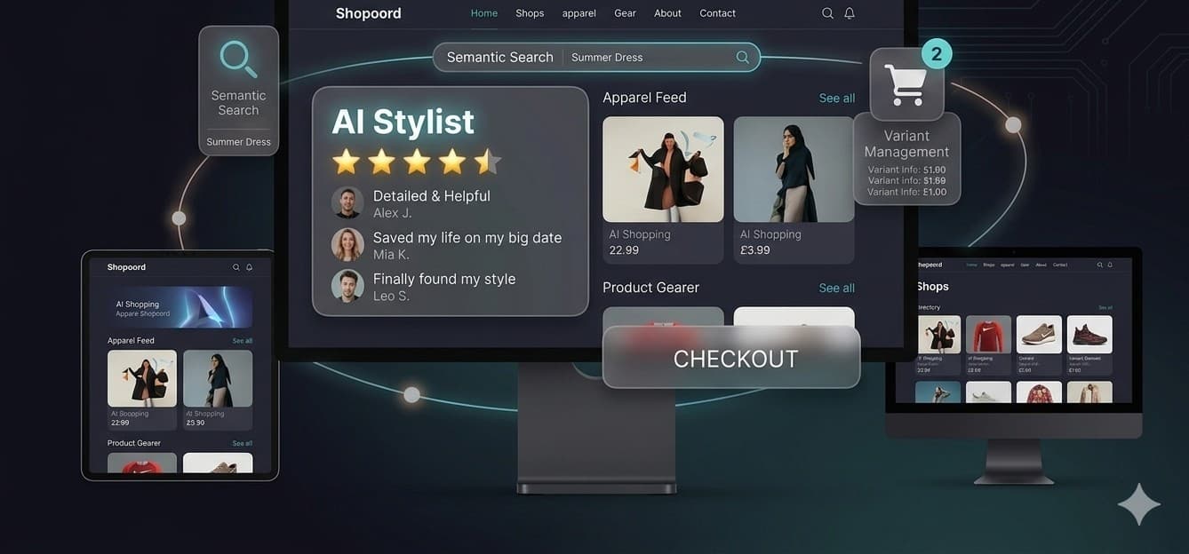 E-Commerce — E-Commerce template preview