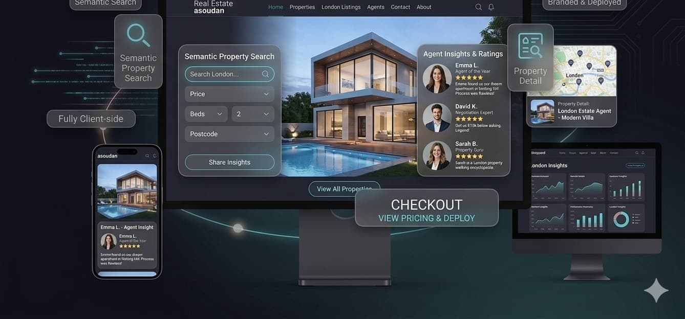 Real Estate — Real Estate template preview